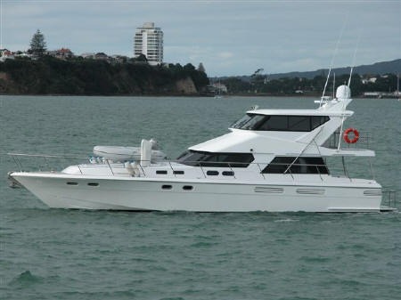 Luxury fast launch for corporate entertaining and fishing