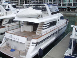 Nirvana - one of Auckland's most luxurious charter vessels